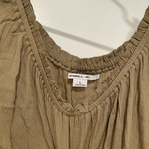 This is an O’Neil olive green light weight dress